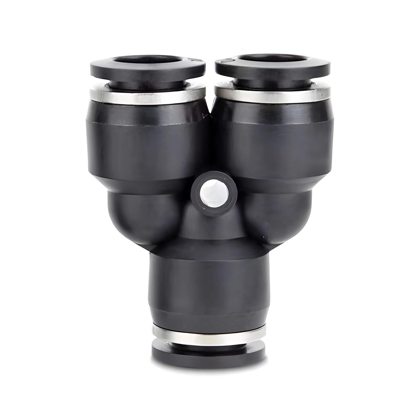 Sqxvueyqrs Py Black Pneumatic Fitting Pipe Connector Tube Quick Fittings 10Mm/12Mm Pu Pk Pe Pv Sa Hvff Pza Pm 1Pcs(,12Mm)