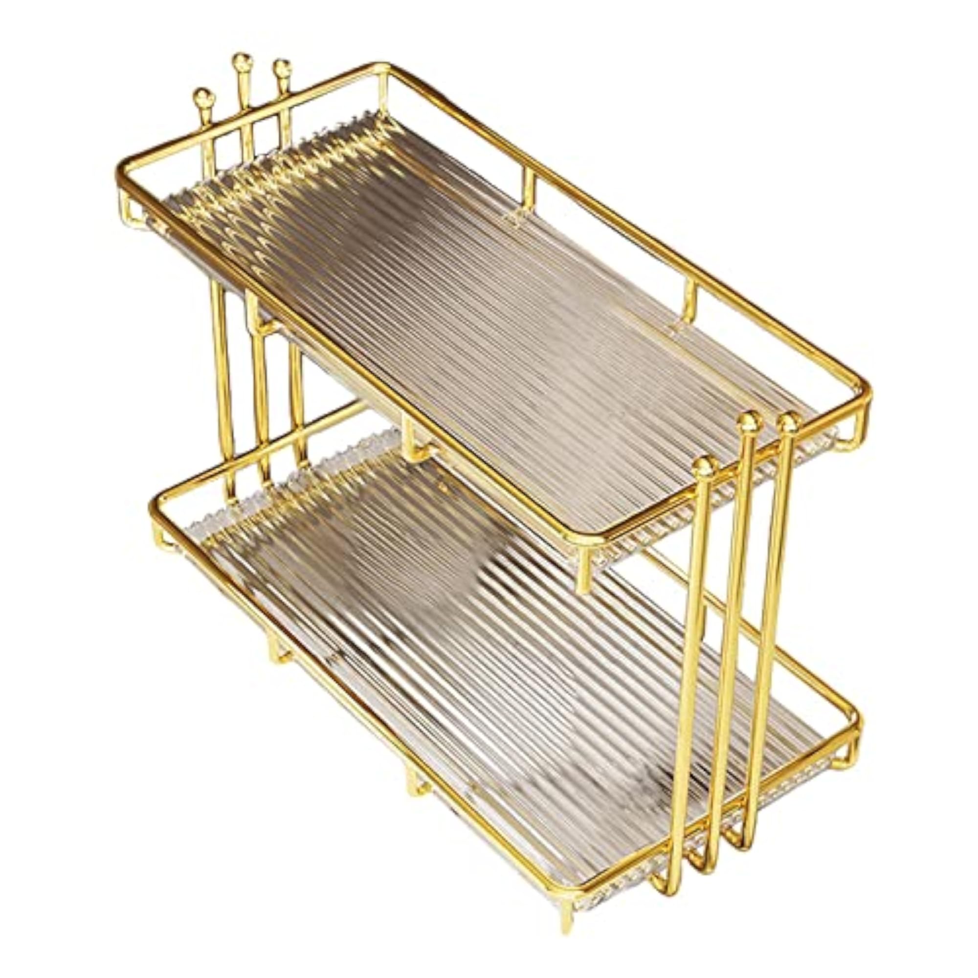 Bathroom Vanity Tray, Kitchen Seasoning Storage Shelves