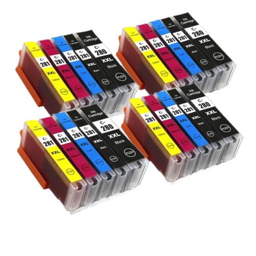 Cartouche d'encre PFI280 et CLI-281 pour imprimer vos photos de famille sur TS9120