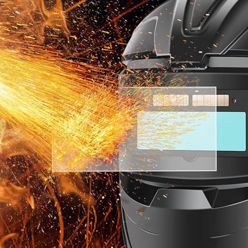Casco de Soldadura Automática portátil con protector facial ajustable para sector industrial 5
