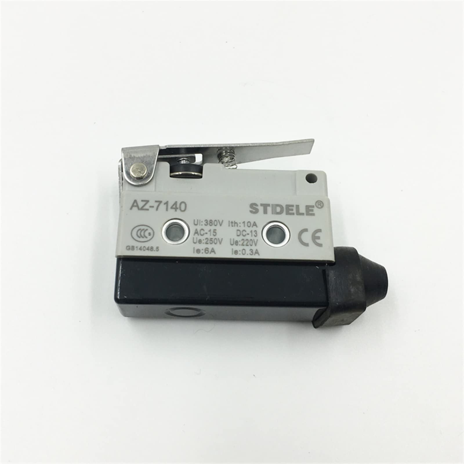 Micro interrupteur AZ-7140 fin de course 1NO1NC levier court compatible LXW6-11DG noir