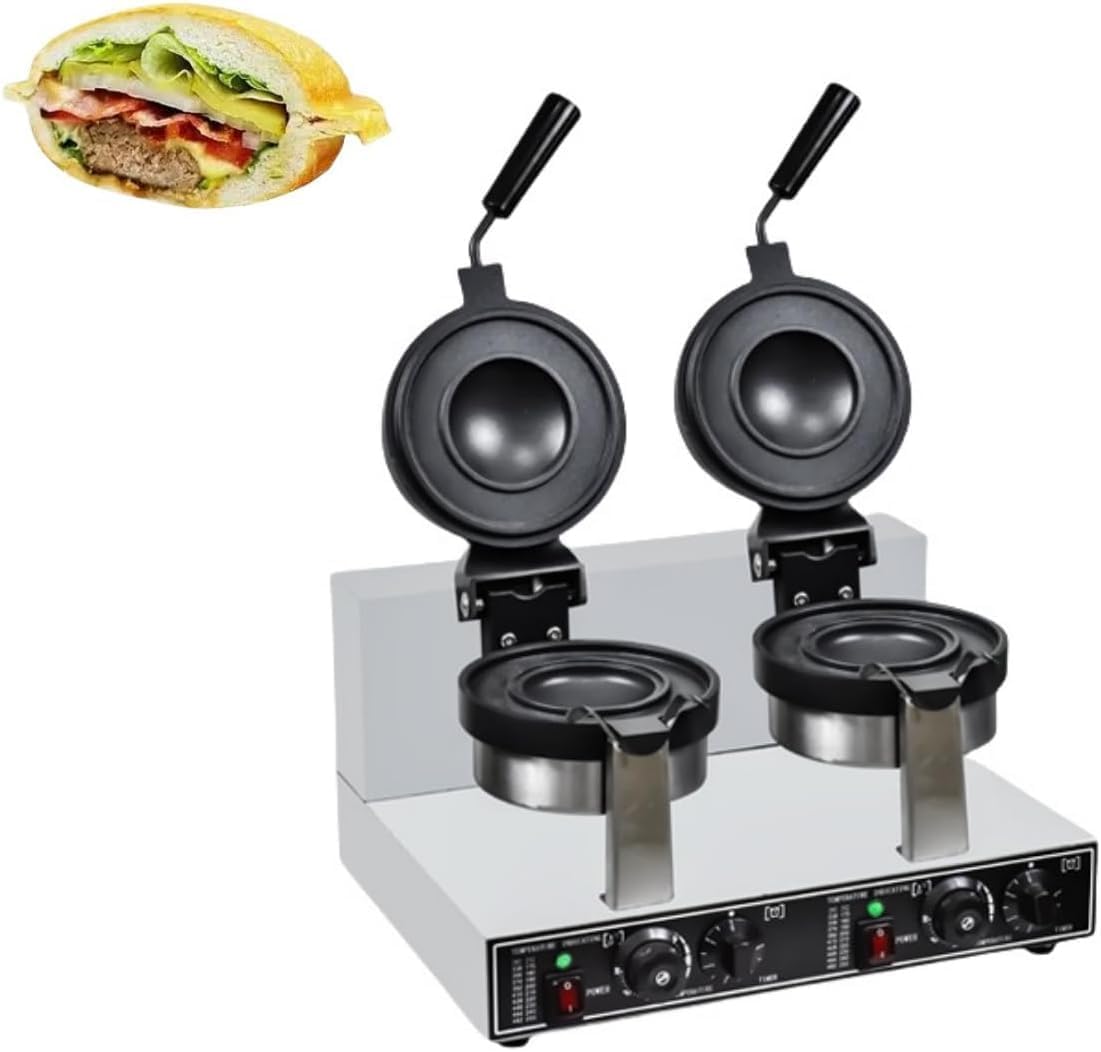 Dazzixワッフルメーカー業務用ワッフルメーカー、両面焼き ワッフル