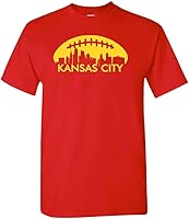 Vista 32 de Xtreme Apparrel City Skyline - Camiseta de hombre para los aficionados al fútbol americano