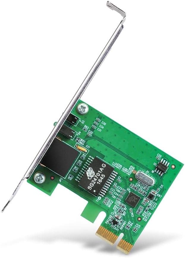 TP-Link TG-3468 Gigabit PCI Express Network Adapter, 32-bit PCIe interface Ethernet Network Card, Supports Operating Systems Windows 11/10/8.1/8/7/Vista/XP, Low-Profile Bracket