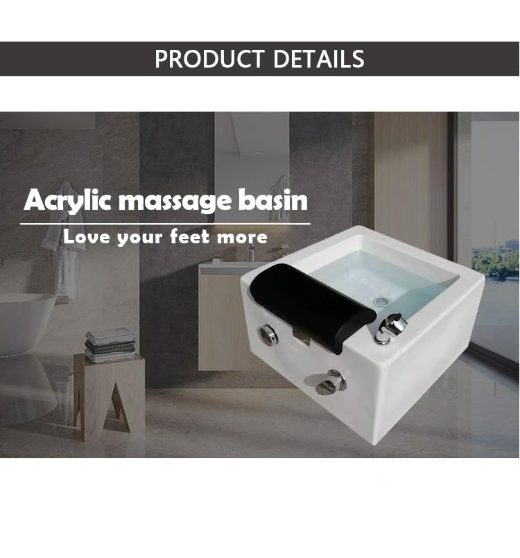 Spa para pies con bomba magnética y ducha extraíble miniatura 2