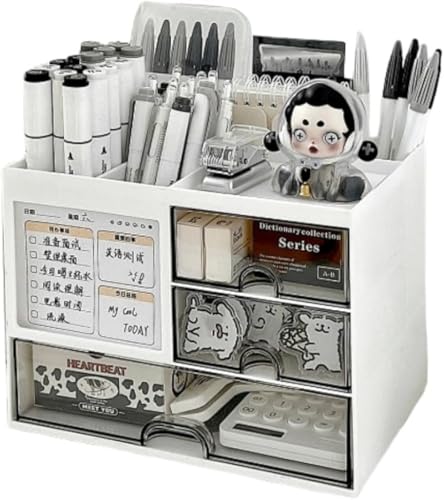 小物入れ 卓上収納 デスクオーガナイザー ペン立て 文房具 収納 卓上収納 引き出し 収納 小物 卓上収納ボックス 小物収納 引き出し レターケース 小物入れ ケース デスク 収納 書類ケース 多機能 机上収納 リモコン 文房具 化粧品収納