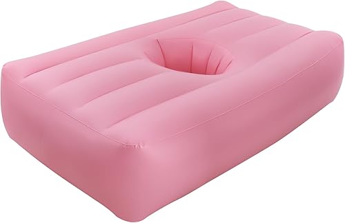 Miniatura 10 de Colchón BBL de 72 x 40 x 17 pulgadas con agujero para después de la cirugía para dormir, cama brasileña de recuperación posterior a la cirugía con