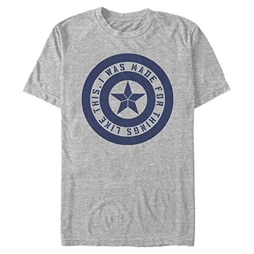 T-shirt Marvel Shield homme inspiré des comics de super-héros