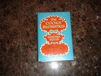 Hardcover THE COOKS BLESSINGS by Demetria Taylor (1965-03-12) Book