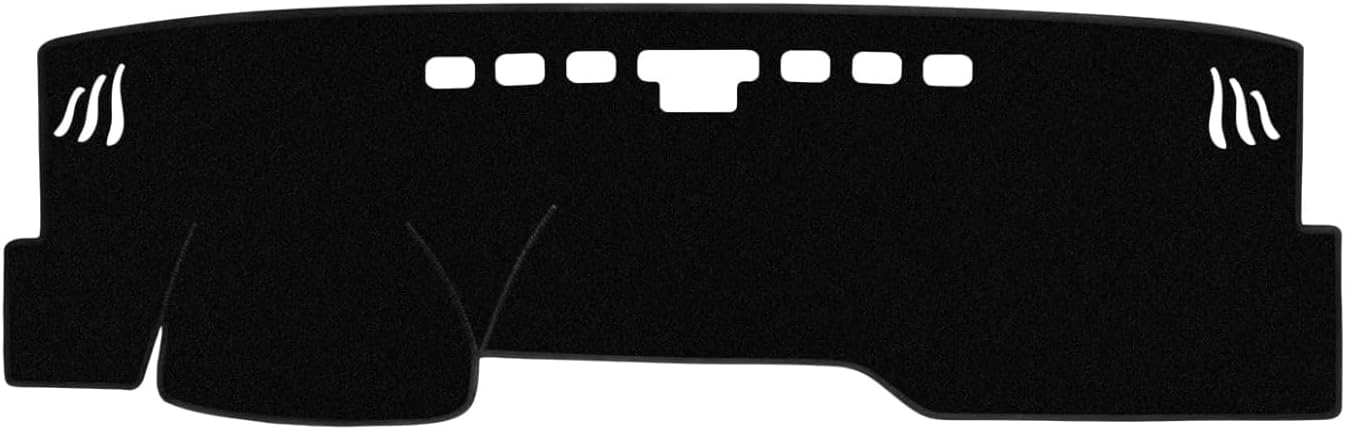 Dashboard Cover Suitable for Toyota Camry 2025 (Without HUD) Car Dashboard Cover Sun Visor Mat Non-Slip Polyester Dashboard Accessories (Black) Black 2025 For Toyota Camry (Without HUD)