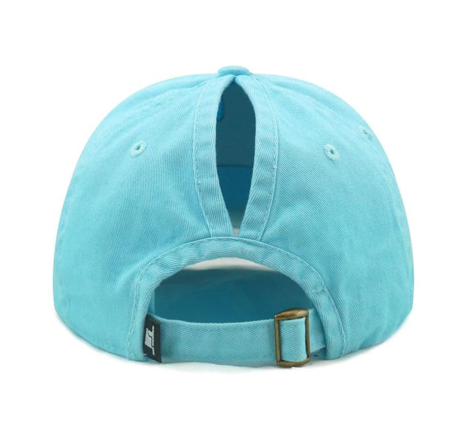 Image of Cotton Baseball Cap Dad Hat - Washed Low Profile Adjustable Hat for Men Women Casual Outdoor Running Golf