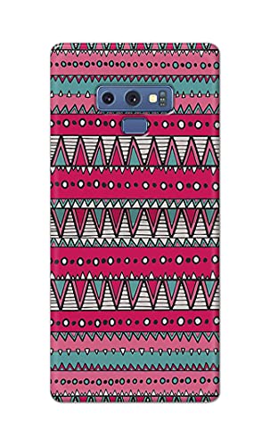 Image of PRINTFIDAA Printed Hard Back Cover Case for Samsung Galaxy Note 9 Back Cover (Geometric Vintage Pattern) -1803