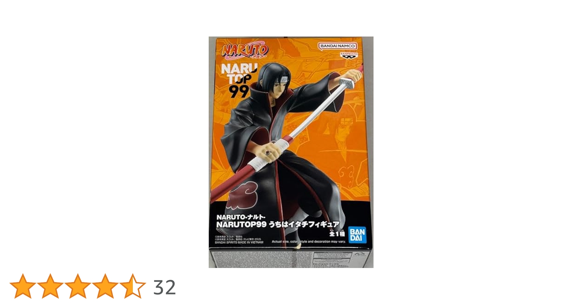 NARUTOP 99 うちはイタチ　フィギュア　40体セット Amazon.co.jp: TAMASHII NATIONS S.H.フィギュアーツ NARUTO