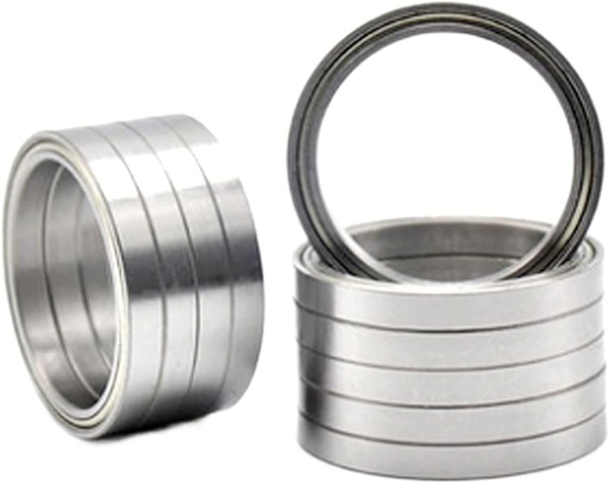 1Pcs Super High Speed Low Noise Thin Wall Bearing 6700 6701 6702 6703 6704 6705 6706 6707 6708 ZZ/2RS (Color : 6702 15x21x21x4, Size : 2RS)