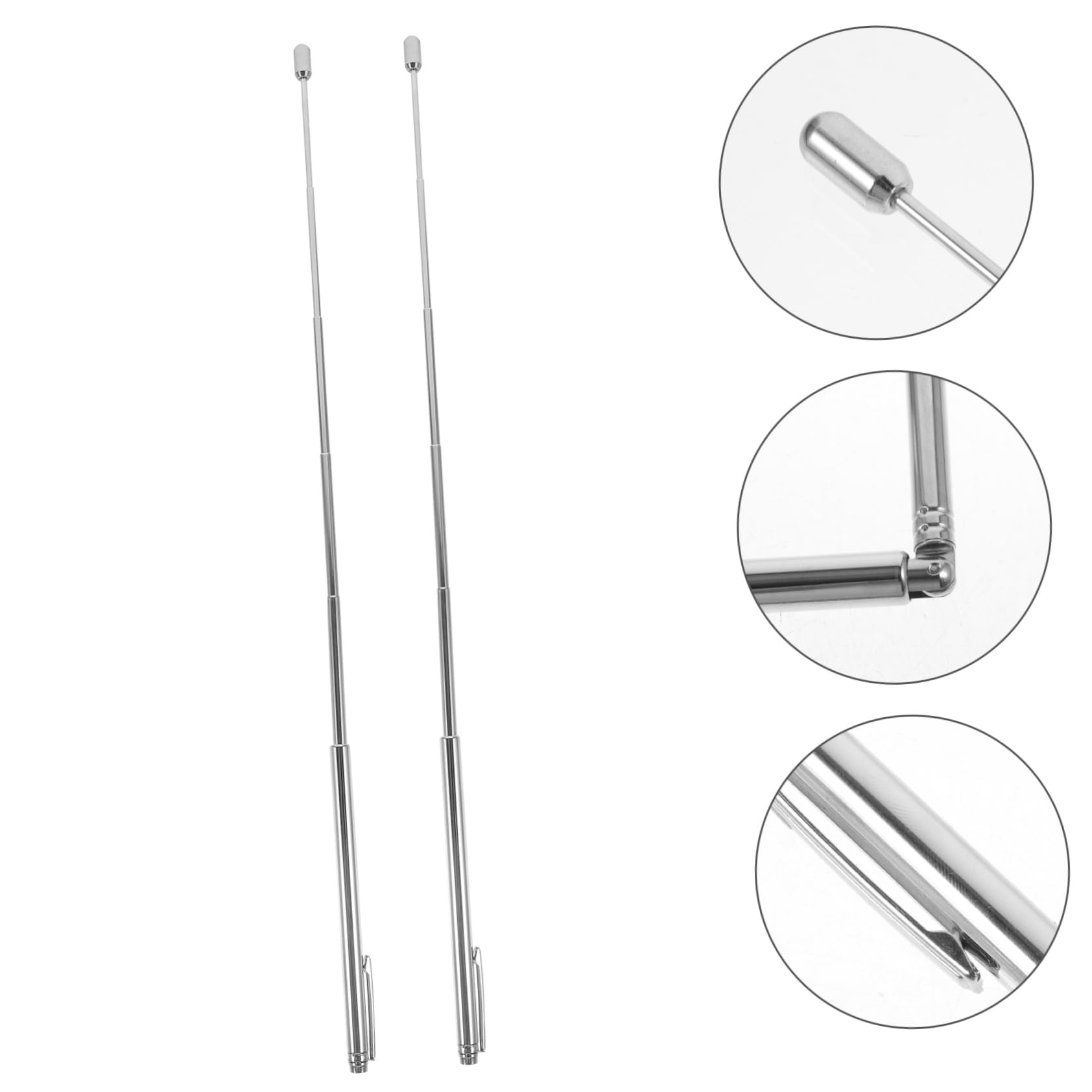 HOMOCONO Dowsing Rods Kit for Water Detection 2pcs Portable Divining Rods Extendable Pointer for Friends Family