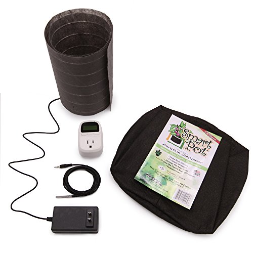 Thermosoil Rootwarmer Root Zone Heating Kit – In-Pot Root Warmer And Plant Temperature Control System (5-Gallon Kit) #TOP5
