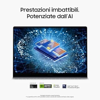 Samsung Galaxy Book4 Ultra, Intel® Core™ Ultra 9 Processor, 32GB RAM, 1TB, Laptop 16" Dynamic AMOLED 2X touch, Windows 11 Home, Moonstone Gray