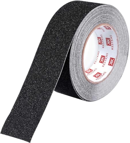 KESTKAS Anti Slip Tape 2Inch x 33Ft - Safety Tape - Non Slip Tape - Anti-Slip Adhesive Tape - Anti Slip Strips for Decking - Anti Slip Stair Treads - Indoor | Outdoor