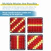 EIELE 2pcs Multi-Directional Adjustable Running Light Soldering Practice Kit LED Light Soldering Kit Electronic Project Kit Soldering kit for Electronics