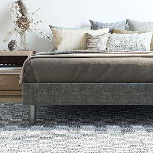 Classic Brands Claridge Upholstered Mattress Foundation Platform Bed