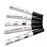 Beisto 5Pcs Thermal Printer Cleaning Pen Printer Head Cleaning Pen Cleaning Kit Card Printer Cleaner Thermal Pen Cleaner
