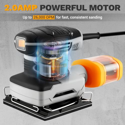 2.0 Amp 1/4 Sheet Palm Sander