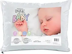 Travesseiro Para Bebê 40cm x 30cm Antialérgico 140 Fios 100% Algodão