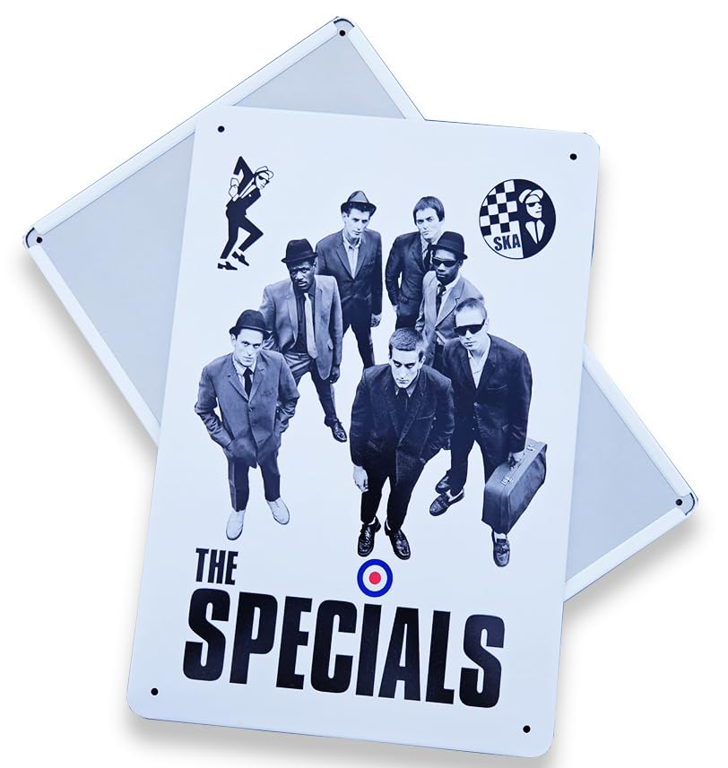 Oasis Definitely Maybe Metal sign- Music Band Decorative The Jam- Metal Sign gift (Specials)