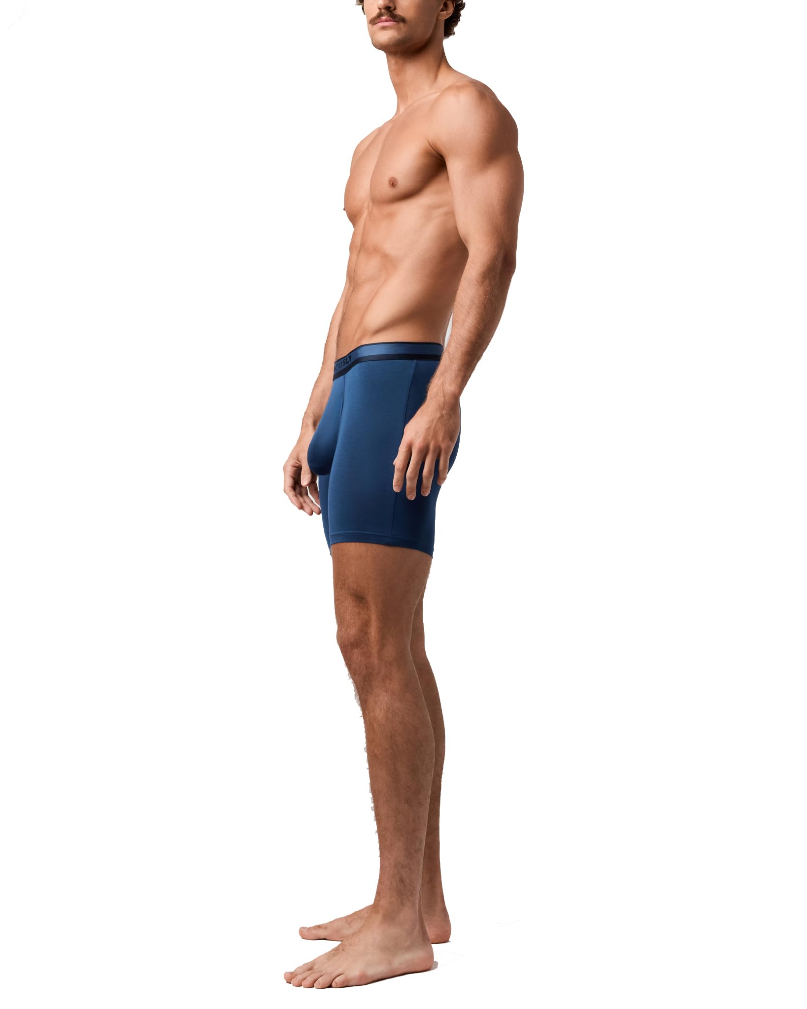 Obviously PrimeMan - Boxer Brief 6 inch Leg, Titan, M