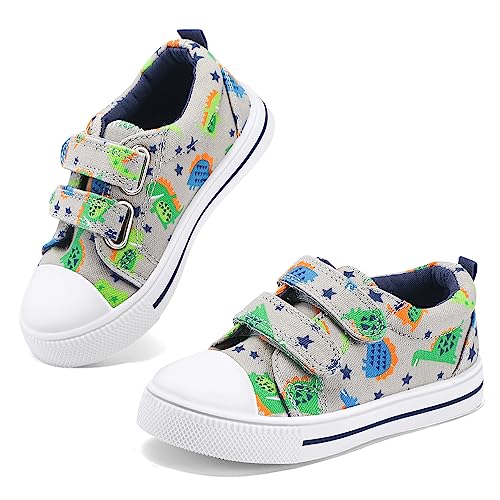 K Komforme Toddler Boys & Girls Shoes Kids Canvas Sneakers With Cartoon Dual Hook And Loops thumb #6