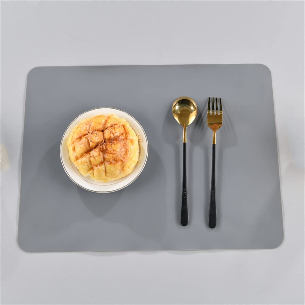 Decorazioni per la tavola, tovagliette, Tappetino da Cucina/Pranzo in Silicone Monocromatico Stile scandinavo