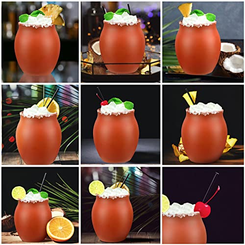 Gejoy-48-Pcs-3oz-Cantaritos-De-Barro-Mexicanos-Cantaritos-Shooters-Pottery-Taco-Tuesday-Mexican-Clay-Cup-Fiesta-De-Barro-Mexicanos-Cocktail-Cups-Cocktail-Glasses-for-Tequila-Margaritas-Mojitos