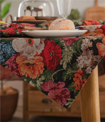Nappe jacquard polyester de qualité supérieure vintage - 6