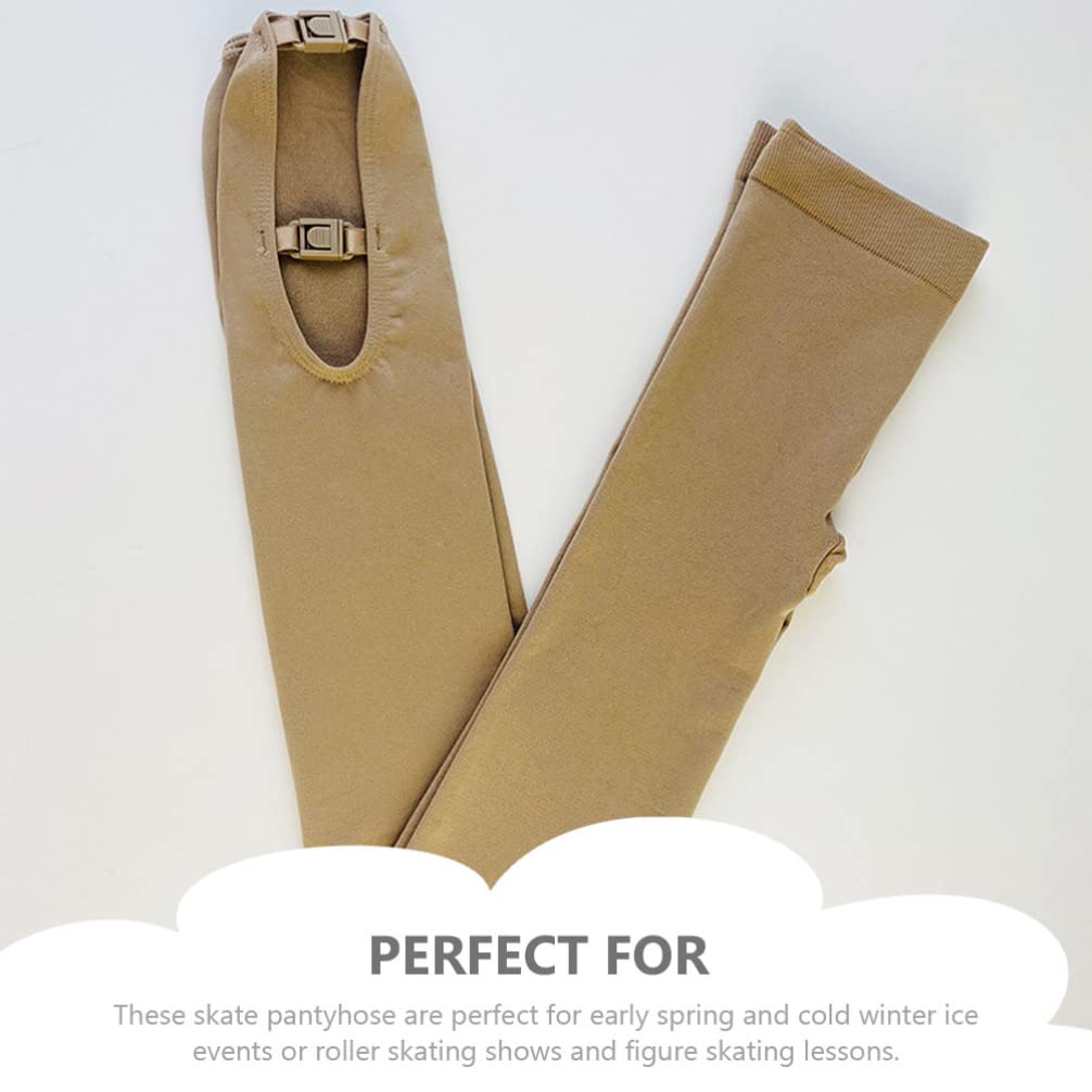 Gatuida Collants Épais et Chauds pour Femmes Collants Longs Hiver pour Patinage Confortables et Respirants