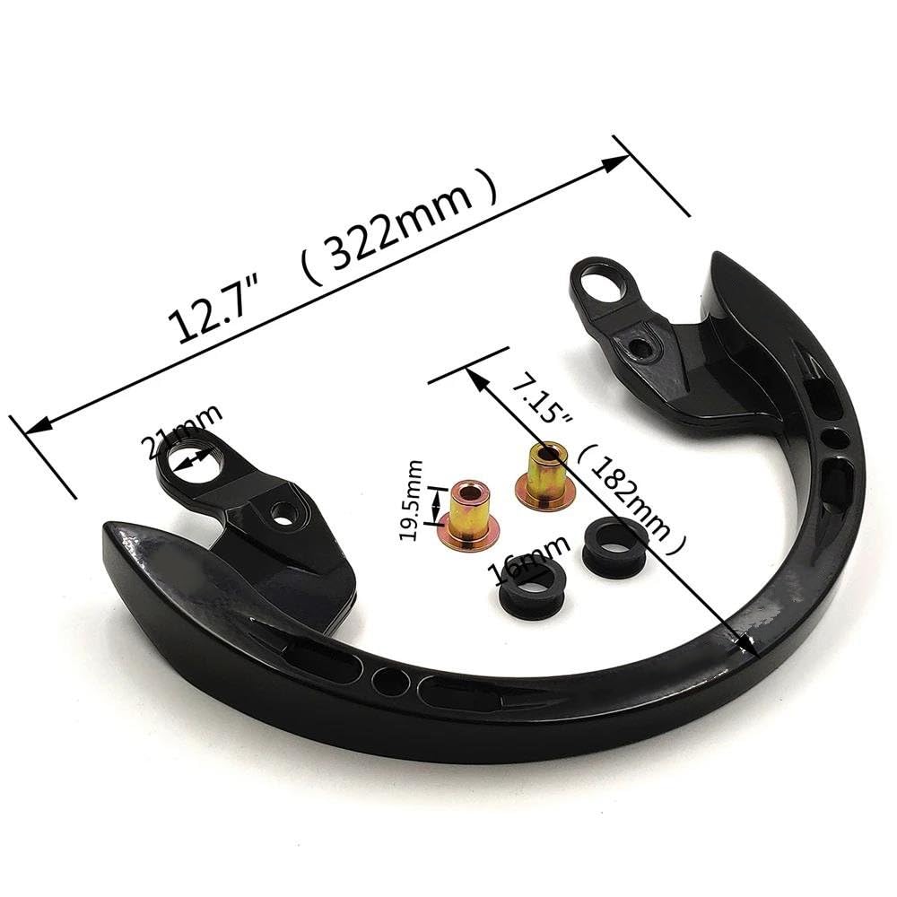 08-13 GSXR1300 GSX 1300 R HAYABUSA REAR PASSENGER HANDLEBAR GRAB HANDL