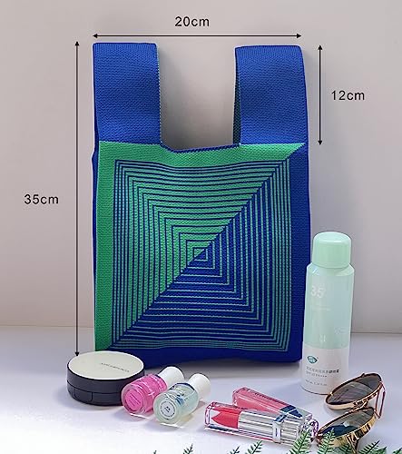 Bolso de mano para mujer con correa negra miniatura 7