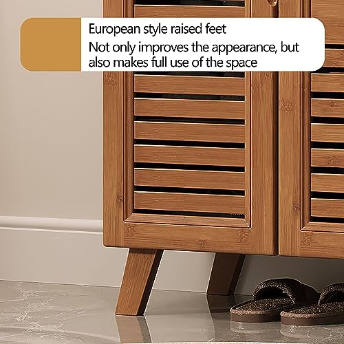 Meuble de rangement vintage à tiroirs avec portes modulables en bois