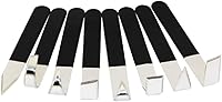 Vista 3 de 8 Pack Metal Clay Carving Knife,Pottery Tools,Clay Hand Tools,Craft Trim Artist,Ceramic Tools Set Engraving, Shaping,Clay Sculpture,Styling