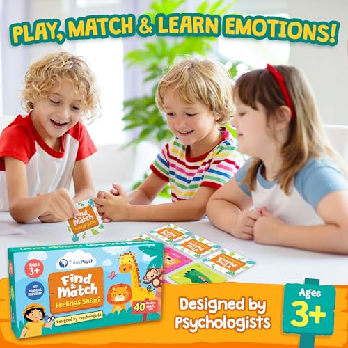 ThinkPsych Find & Match - Feelings Safari miniatura 5