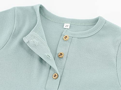 Boys Henley T-Shirts Solid Short Sleeve Casual Tops Tees for Toddler Kids2