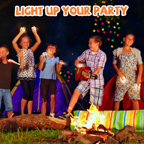 CALIFORNIA CADE ELECTRONIC Finger Lights-50Pcs White Finger Flashlight for Kids Adult Party Favors Party Supplies for Holiday Light up Toys - LED Rave Laser Assorted Toys for Holiday3