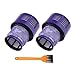 Produktbild Create idea Filter-Set 969082-01 für Staubsauger mit Reinigungsbürste, waschbare Filtereinheit für Dyson V10 SV12, 2 Stück