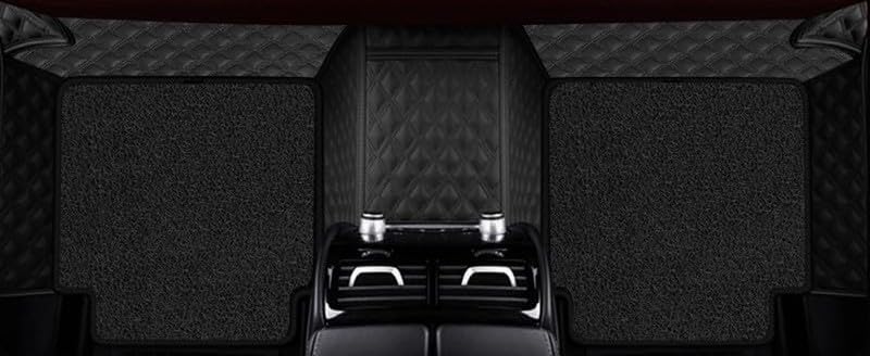 Image of Continental AUTO Boot Compatible with Renault Kwid Luxurious Custom Fitted Car Trunk /Boot /Dicky Mats - Black with Silver
