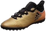 botas futbol doradas Synthetic/Textile Adidas X Tango 17.3 TF J, Botas de fútbol Unisex niño, Amarillo (Ormetr/Negbas/Rojsol 000), 38 EU