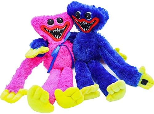 M MITLINK Plush Fun Plush Toys, Cartoon Stuffed Dolls Toy for Birthday Gifts and Friends Beautiful Plush Doll Festive Decor (Huggy Wuggy Plush)