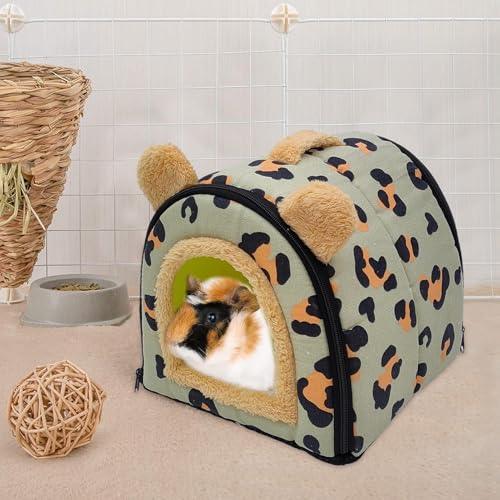 Cachette pour lapin et maison chaude pour hamster intérieur et extérieur