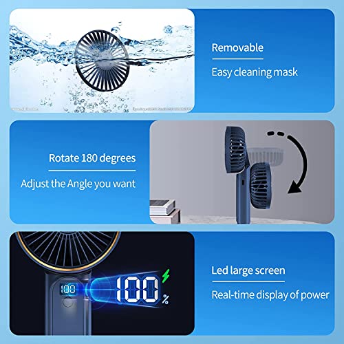 Peiyuu Handheld Fan, Portable Fan thumb #3
