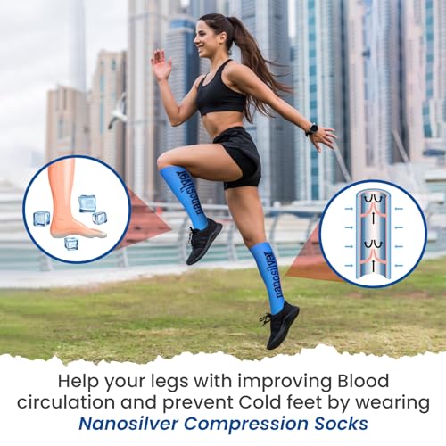 Image of Compression Socks (Light compression) with Gradient compression for comfort, 1 Pair compression socks