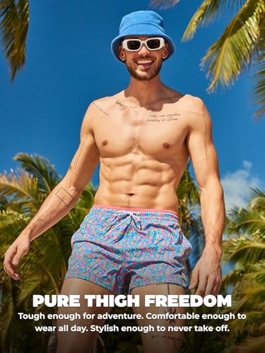Image of Chubbies Men's Swim Trunks, Stretch Swimming Board Shorts, 5.5 inch Inseam