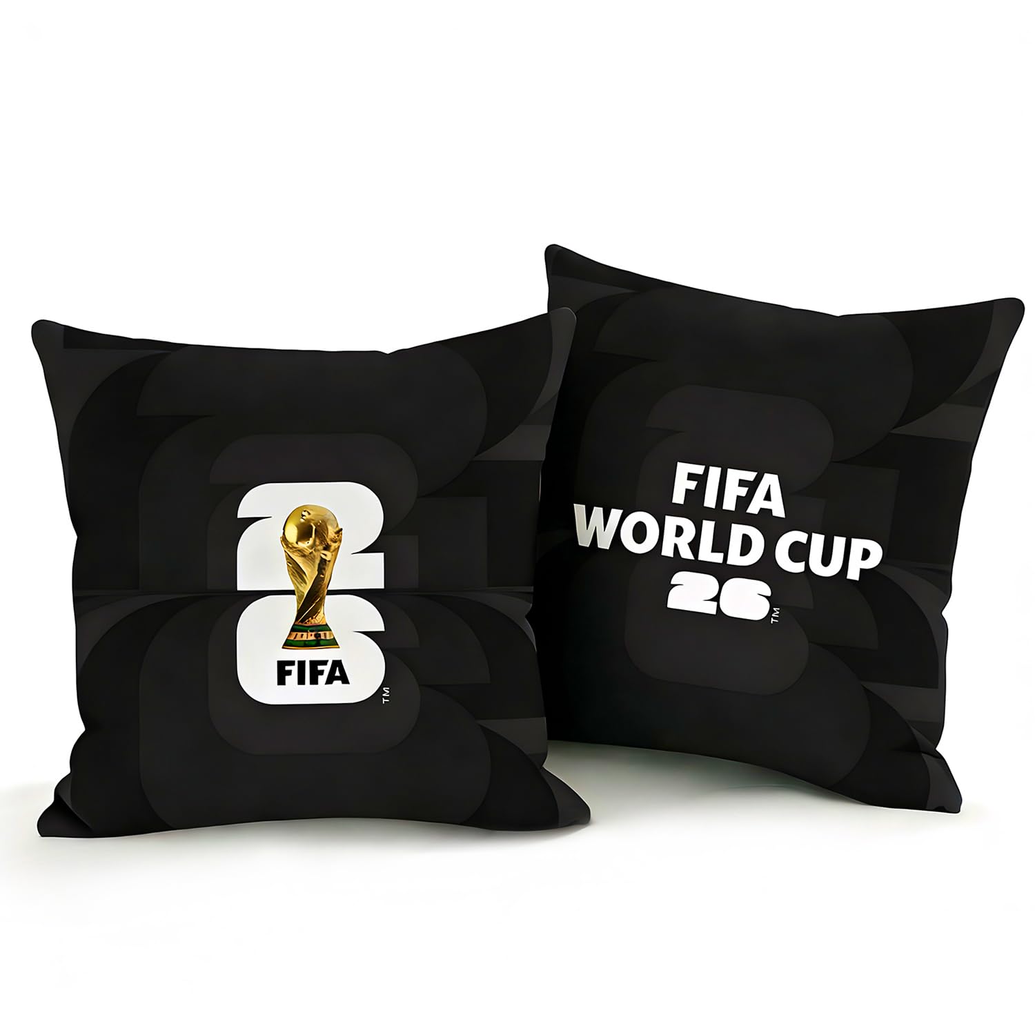 MESUCA FIFA 2026 Trophy Throw Pillow, 18"x18"